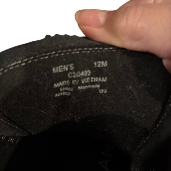 Cole Haan Mens Zerogrand Waterproof Hiking Boots Black Size 12 Medium READ - Picture 8 of 8